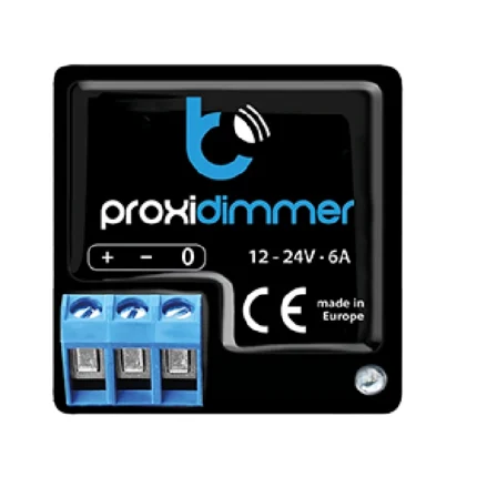 Proxidimmer უხილავი კონტროლერი LED განათბისთვის