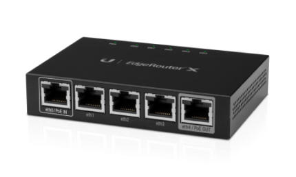 როუტერი - EdgeRouter X, Ubiquiti