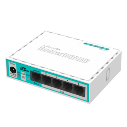 როუტერი - hEX lite, RB750r2, MikroTik