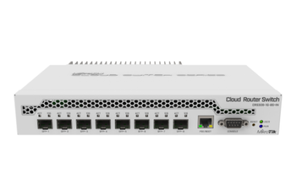 მართვადი სვიჩი - CRS309, L3, 1G, 8S+, MikroTik