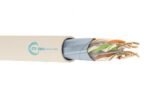 ქსელის კაბელი - Cat6 FTP 23AWG LSZH 100% სპილენძი შიდა გამოყენების 305 მეტრი