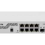 მართვადი სვიჩი - CSS610, 8G, 2S+, MikroTik