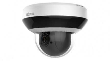 IP კამერა - 4მპ, Dome, PTZ, 4x, Mic, SD, MD2.0, IK10, Hilook