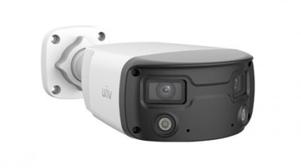 IP კამერა - 2*4მპ, 4მმ, Bullet, Mic, SD, ANR, UMD, Lighthunter, Uniview