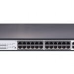 მართვადი PoE სვიჩი - S2528-P, 24P af/at, 4C, BDCOM