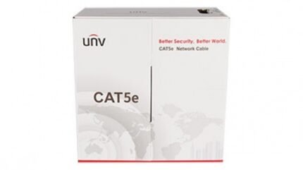 ქსელის კაბელი - Cat5e UTP 100% სპილენძი შიდა გამოყენების 305 მეტრი, UNIVIEW