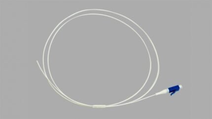 ოპტიკური პიგტეილი - LC/UPC-G657A1 0.9mm 1m PVC