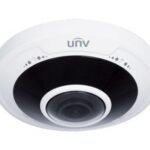 IP კამერა - 5მპ, 1.4მმ, Fisheye, IK10, 360°, Mic, SD, ANR, Uniview