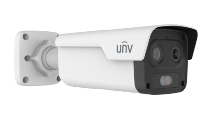 IP კამერა - 4მპ, 4მმ, Bullet, Thermal & Optical, SD, ANR, Uniview
