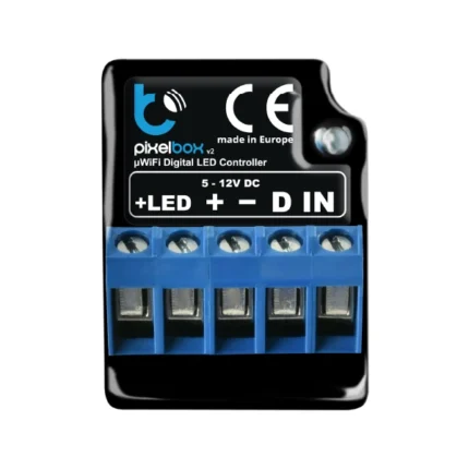 PixelBox v2 ციფრული LED ნათურების RGB კონტროლერი