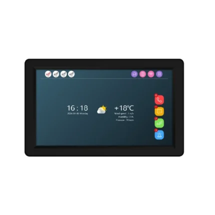 95732P-BK შავი მონიტორი Wifi-ით TUYA Smart APP, 7'' IPS