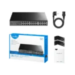 FS1024 24-პორტიანი სვიჩი 10/100 Mbps მეტალის კორპუსით - Image 4