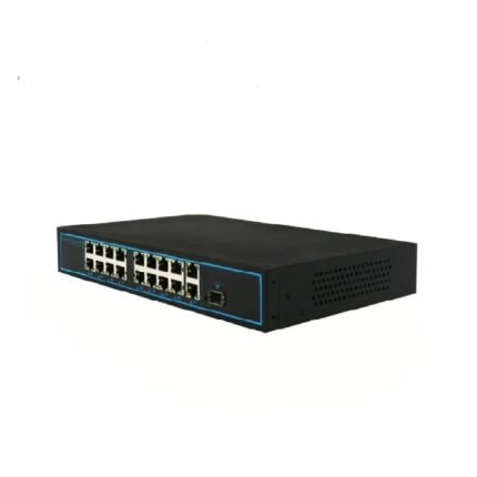 CPE-G4616BE  სვიჩი, 16 POE + 2 Uplink, 10/100Mbps