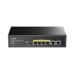 FS1006P 4-პორტიანი PoE+ სვიჩი 10/100M, 60W, +2 Uplink - Image 2