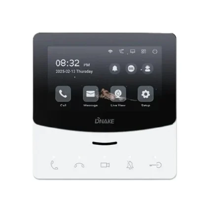 E214W IP სენსორული მონიტორი 4.3'' (Linux/WiFi), თეთრი