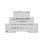 SwitchBoxD DIN ორიანი ჩამრთველი, DIN RAIL-ზე სამაგრით