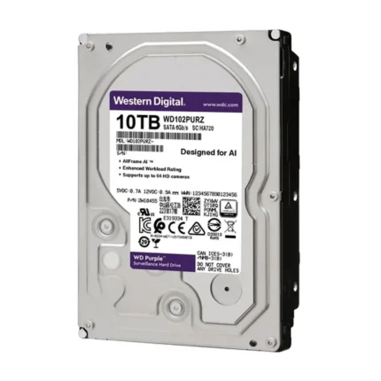 მყარი დისკი, Western Digital, 10tb, WD102PURX-78