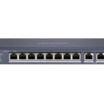 სვიჩი Poe Hikvision,DS-3E0310P-E/M(B) Unmanaged 100M