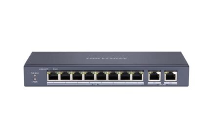 სვიჩი Poe Hikvision,DS-3E0310P-E/M(B) Unmanaged 100M