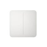 ორიანი ჩამრთველი საფარი (თეთრი) Ajax SoloButton (2-gang) White