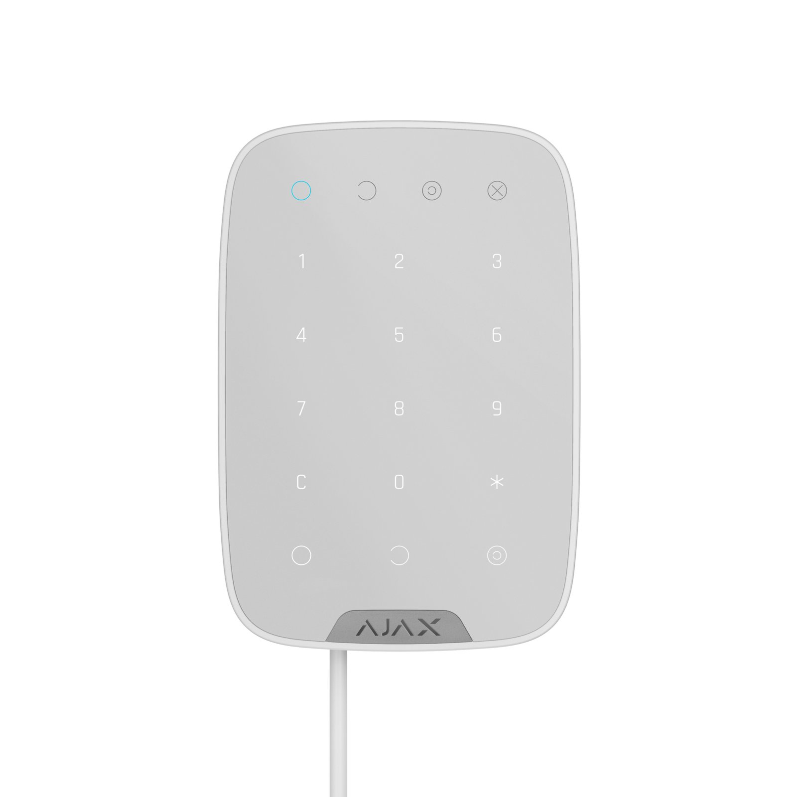 image-268.jpg ჰიბრიდული სენსორული კლავიატურა Ajax Keypad Fibra white - Image 1