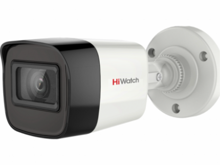 კამერა,Hiwatch, DS-T200A, 3.6mm,HDTVI,2mp,Bullet,Fix,IR30m,Mic,
