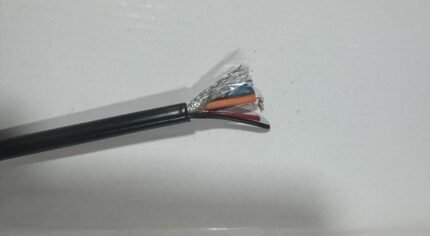 კაბელი გარე მონტაჟის CCTV 1+2 (Mini Coax + 2 x 0,50) PE (100m) (40975)