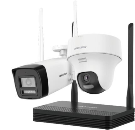 ჩამწერის და კამერების კომპლექტი DS-J142I-NKS424W02H WiFi NVS Kit