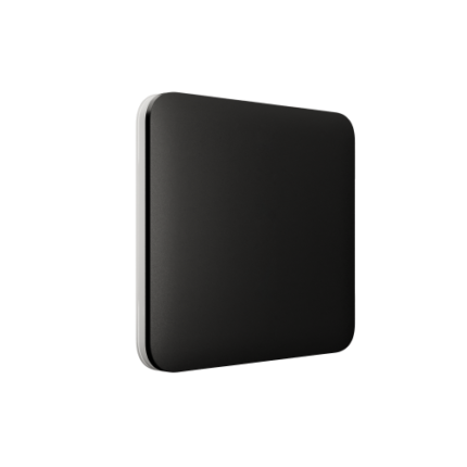 Ajax SoloButton (1-gang/2-way) Black